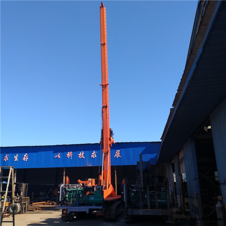 18米CFG樁機 旋挖鉆機錨桿cfg 一臺 價格 圖片 視頻 大全 越河 YH-LC18F