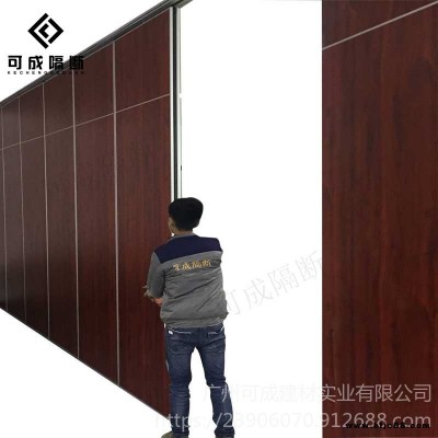 定制可折疊隔斷活動屏風隔斷可旋轉隔墻65型活動屏風餐廳隔斷墻會議室隔板墻