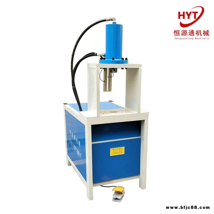 佛山恒源通機(jī)械液壓鐵管多功能液壓沖孔機(jī) 門窗防盜網(wǎng)材料打孔機(jī)R1-C0140