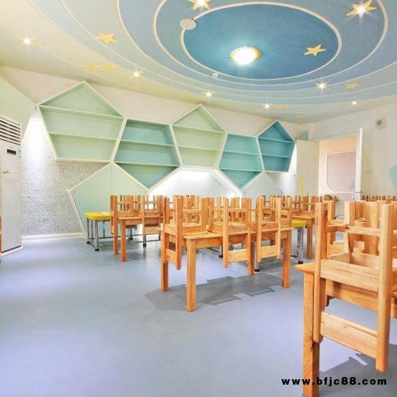 沈陽專業幼兒園塑地板廠家 遼寧幼兒園專業地膠施工 沈陽簡藝塑膠地板工廠
