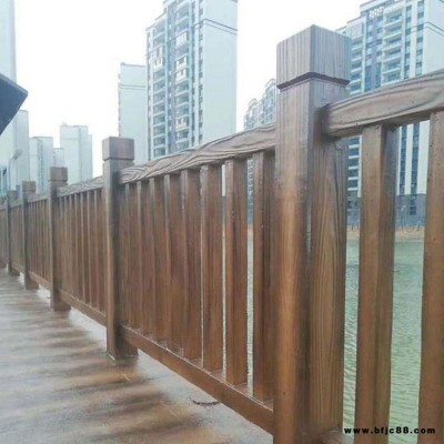 景觀廣場(chǎng)水泥地板鋪裝 福淼 戶外仿木地板 混凝土仿木地板鋪裝