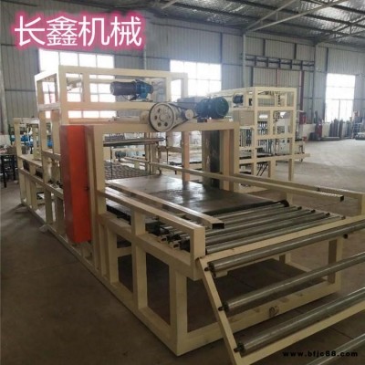 生產 防火水泥發泡板現場生產技術 外墻防火板生產線 長鑫CX-1 防火門芯板設備廠家