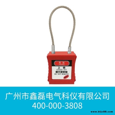 專業 InteLOCK 纜繩安全掛鎖 (45mm塑料鎖體,3.2mm直徑,150mm纜繩長度) 多種顏色選擇