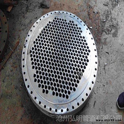 鍛造管板法蘭 厚壁管板法蘭 換熱器管板法蘭 管板法蘭廠家 弘明管道