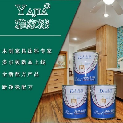 廠家供應優質木器漆大品牌多爾頓PU抗劃傷啞光清面漆