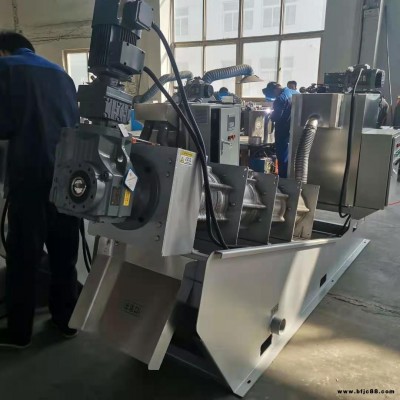 油漆渣廢水處理設備 油漆渣脫水設備 噴漆廢水處理設備 301疊螺式污泥脫水機 山東鼎越生產廠家