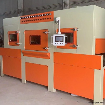 百洲自動化廠家供應(yīng)家具木門BZ-YS-150-16異型油漆打磨自動機 木門異型精磨機