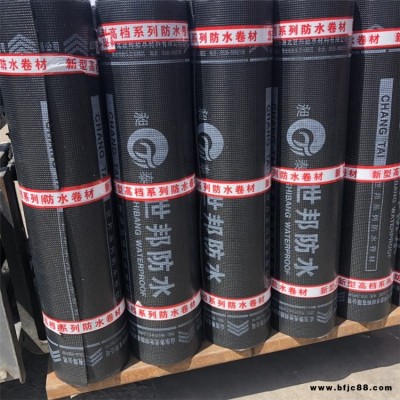 世邦防水 改性瀝青防水卷材 sbs防水卷材 彩鋼瓦平房屋頂防水補漏材料