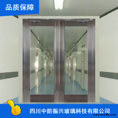 不銹鋼甲防火玻璃門_中防振興房地產防火玻璃門_耐磨雙開防火玻璃門制造商