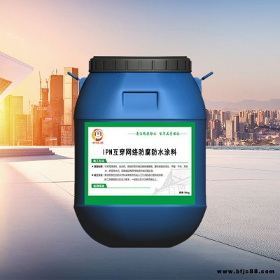IPN互穿網絡聚合物防腐涂料 IPN8710聚氨酯防腐涂料 IPN互穿網絡聚合物防水涂料  IPN8710防腐涂料選金虹