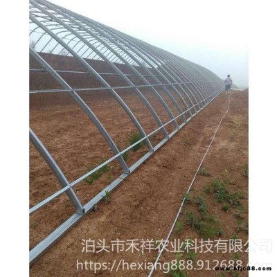 大棚鋼架 溫室大棚雙膜骨架 雙骨架雙層膜溫室 雙膜骨架蔬菜大棚  禾祥農(nóng)業(yè)