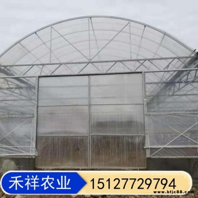 雙膜骨架大棚 溫室大棚雙膜骨架 雙層鋼骨架大棚 桁架雙模大棚骨架 禾祥農業