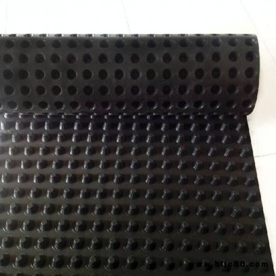 沈陽黑色排水板廠家 凹凸型排水板定做生產 塑料排水板經銷商