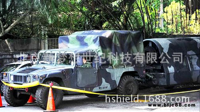 拖掛式重型刀片刺網(wǎng)布障車 拖掛式重型刀片刺網(wǎng)布障路障