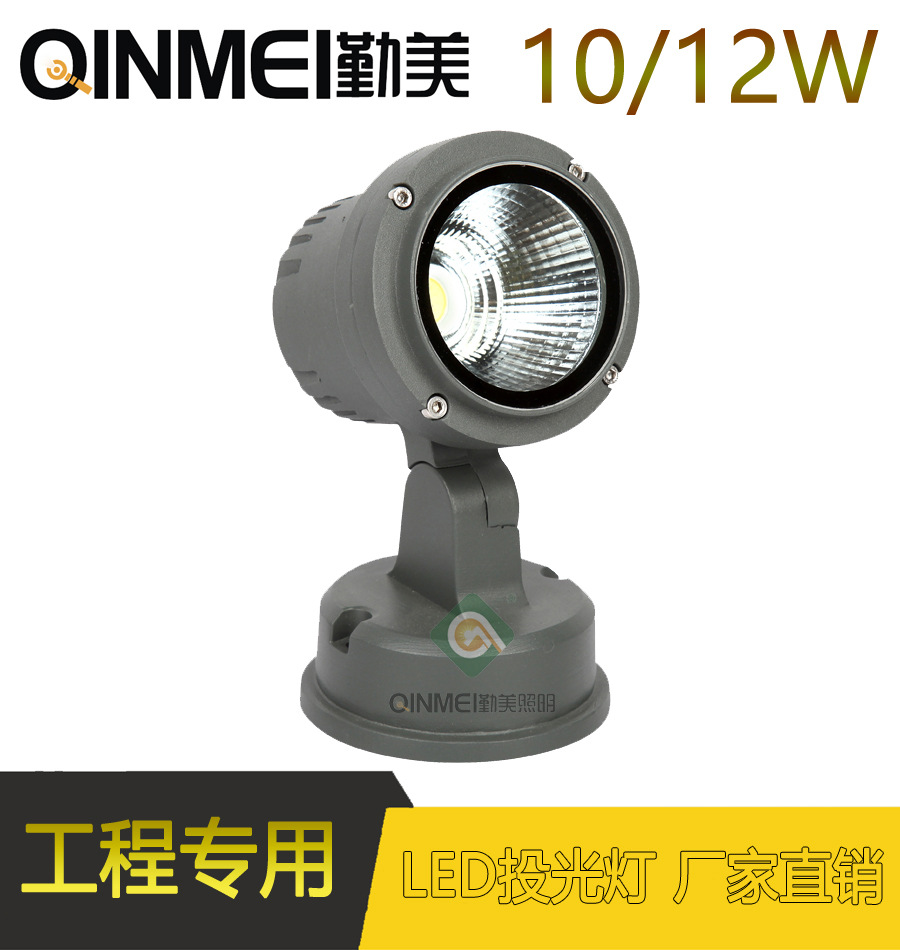 供應10W/12W/COB投光燈/照樹照墻面LED投光燈/帶反射器投光燈示例圖2