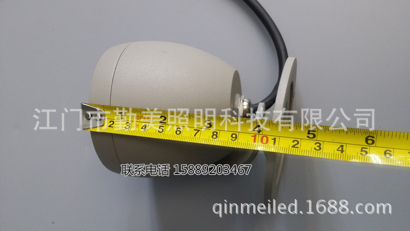 供應(yīng)圓形3W小功率LED投射燈/車鋁半圓形單邊支架投光燈/3W投光燈示例圖3