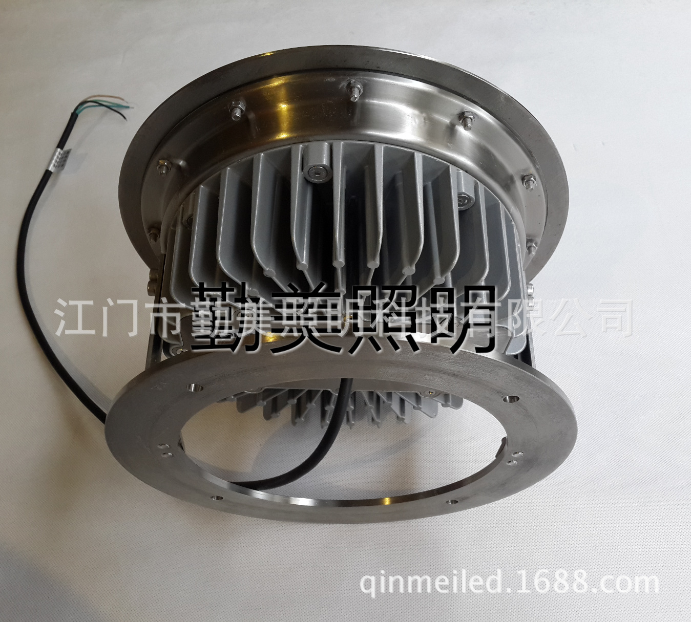 供應大功率108W全彩RGB外控LED水下投光燈/IP68噴泉射燈示例圖2