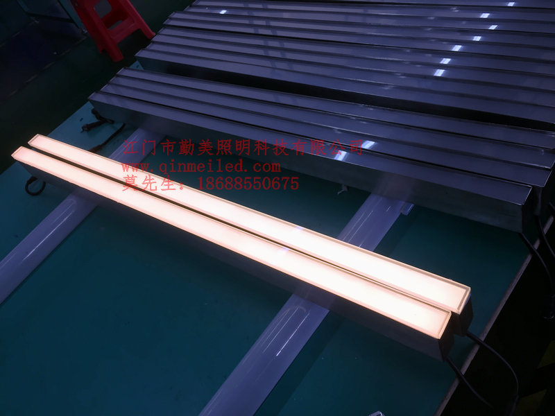 供應(yīng)1米長全不銹鋼燈體12W柔光泳池景觀照明燈/游泳池景觀燈示例圖1