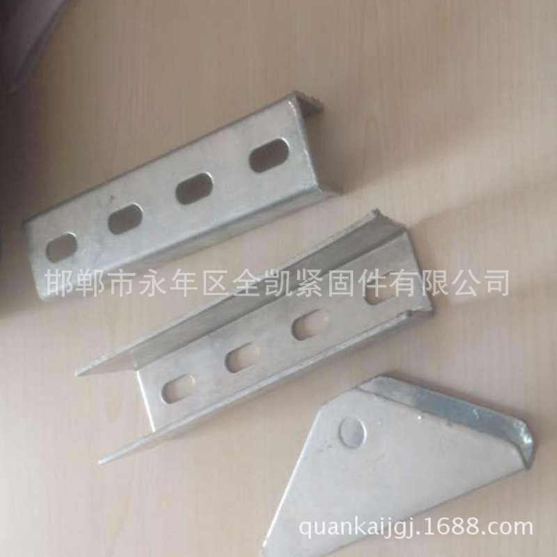 現貨供應精軋墊板幕墻配件加工預埋件掛件緊固件預埋板鍍鋅板鋼板示例圖4