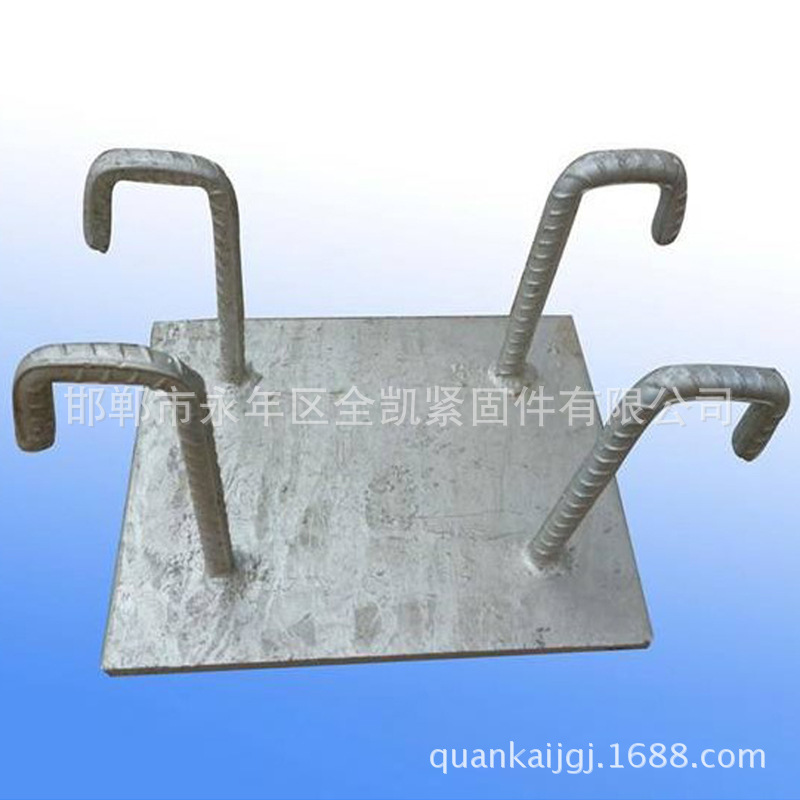 廠家直銷幕墻配件預(yù)埋鐵板緊固件批發(fā)精軋墊板多種規(guī)格示例圖2