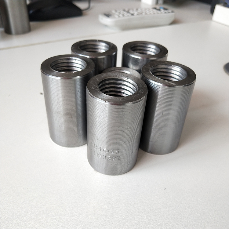 衡水中鍵機械廠 國標鋼筋連接頭 直螺紋鋼筋套筒 正反絲套筒 型號齊全示例圖4