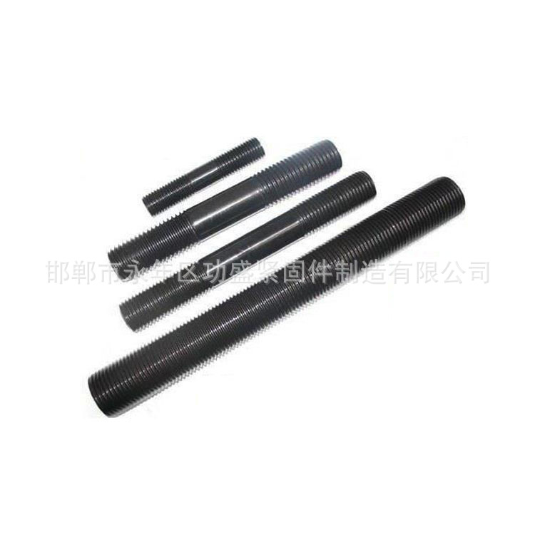 廠家直供 m18高強度雙頭螺栓 8.8級氧化發(fā)黑雙頭螺絲 加長示例圖8