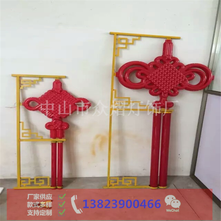 陜西新城區(qū)廣場(chǎng)景觀燈LED壓克力燈籠尺寸可定制