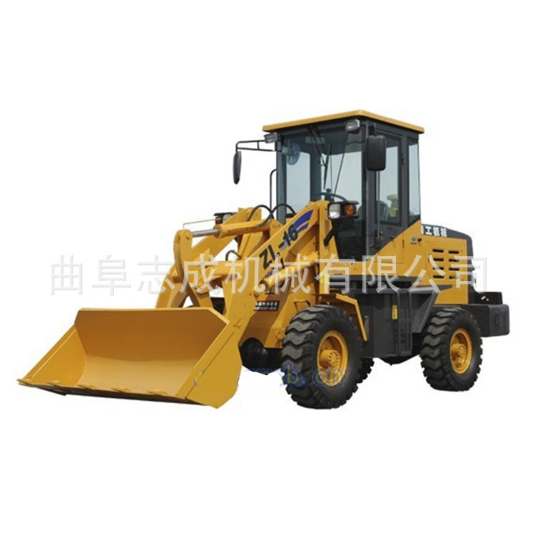 廠銷ZL916輪式裝載機全新工程四驅鏟車社區垃圾清運裝載機視頻示例圖5