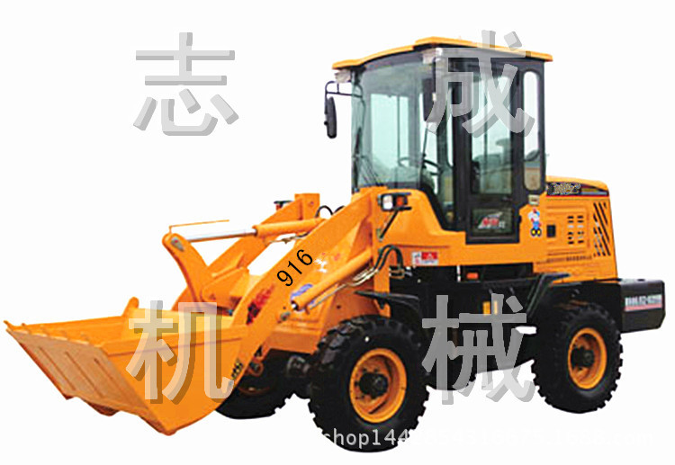 廠銷ZL916輪式裝載機全新工程四驅鏟車社區垃圾清運裝載機視頻示例圖8