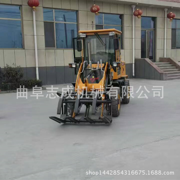 廠家直銷四驅(qū)單缸小型裝載機全新ZL910輪式裝載機液壓工程小鏟車示例圖9