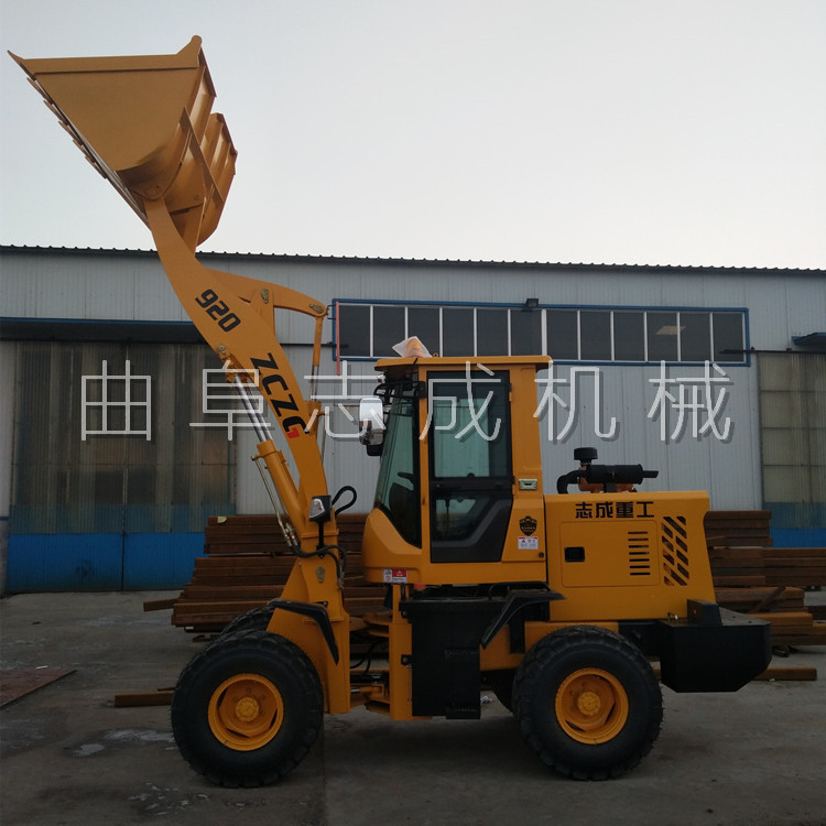 優質全新920裝載機 志成2T四驅輪式裝載機 礦用工程鏟車示例圖11