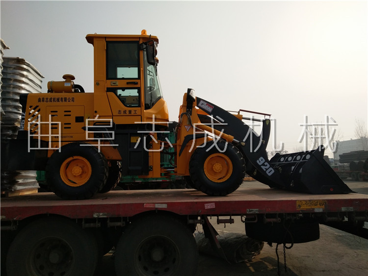 優質全新920裝載機 志成2T四驅輪式裝載機 礦用工程鏟車示例圖20
