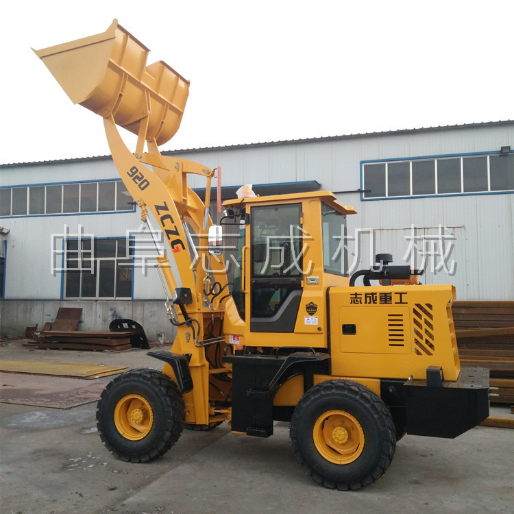 優質全新920裝載機 志成2T四驅輪式裝載機 礦用工程鏟車示例圖8