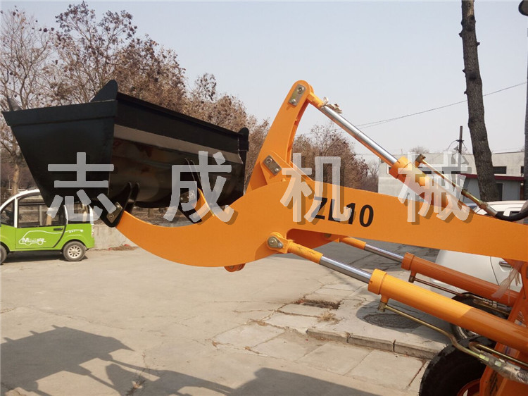 家用小型單缸裝載機 四輪驅(qū)動工程鏟車 ZL910輪式裝載機價格示例圖10