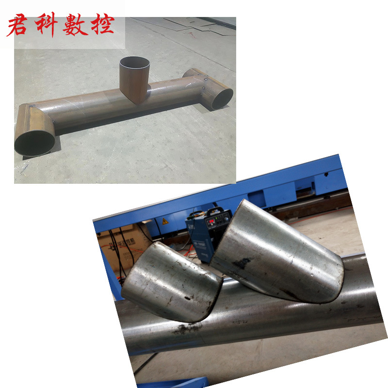 【君科】數(shù)控切割機圓管鋼結(jié)構(gòu)切割機數(shù)控等離子管子切割機示例圖6