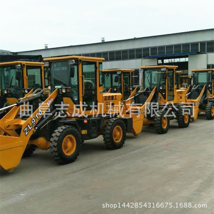 建筑小型輪式裝載機 全新ZL910四驅工程鏟車 畜牧養(yǎng)殖專用抓草機示例圖6