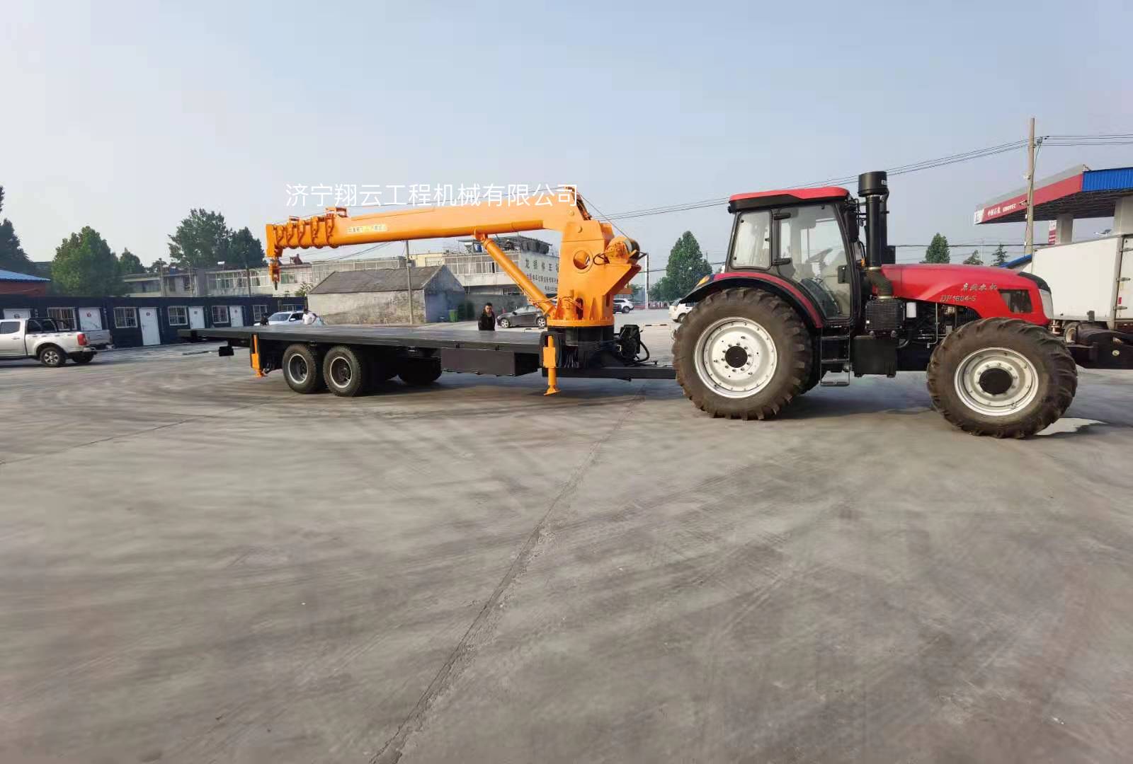 改裝拖拉機(jī)平板吊車(chē) 平板拖拉機(jī)自卸隨車(chē)吊 翔云 拖拉機(jī)隨車(chē)起重機(jī) 三包服務(wù)