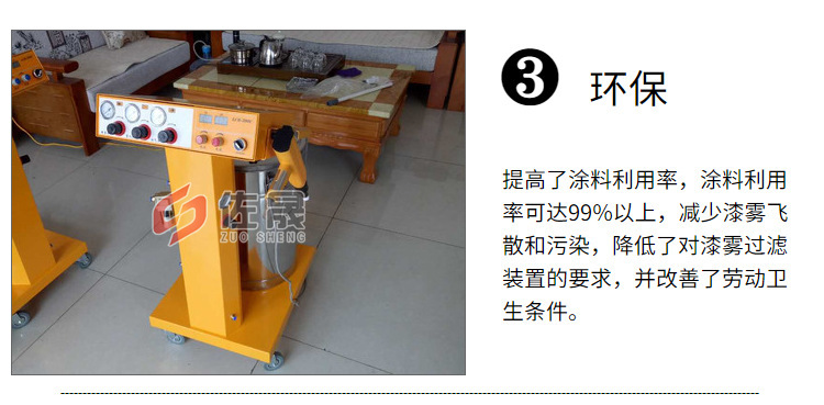 廠家供應專噴凹槽 智能控制 靜電噴涂機噴塑機示例圖12