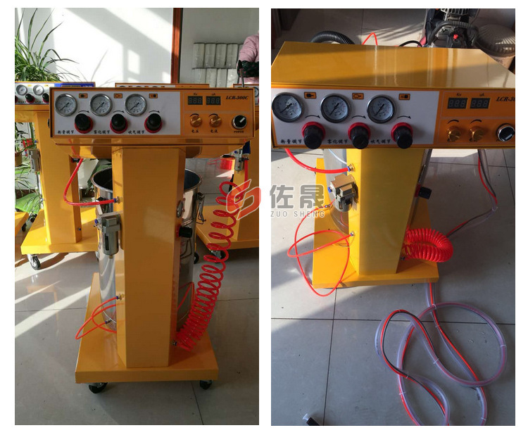 廠家供應專噴凹槽 智能控制 靜電噴涂機噴塑機示例圖15