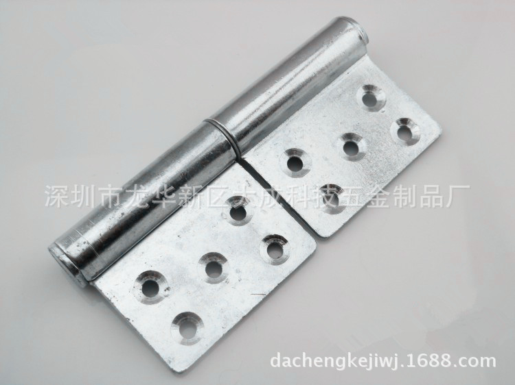 旗形合頁 防火門合頁 脫卸合頁 脫卸鉸鏈4.5寸鍍鋅鐵示例圖14