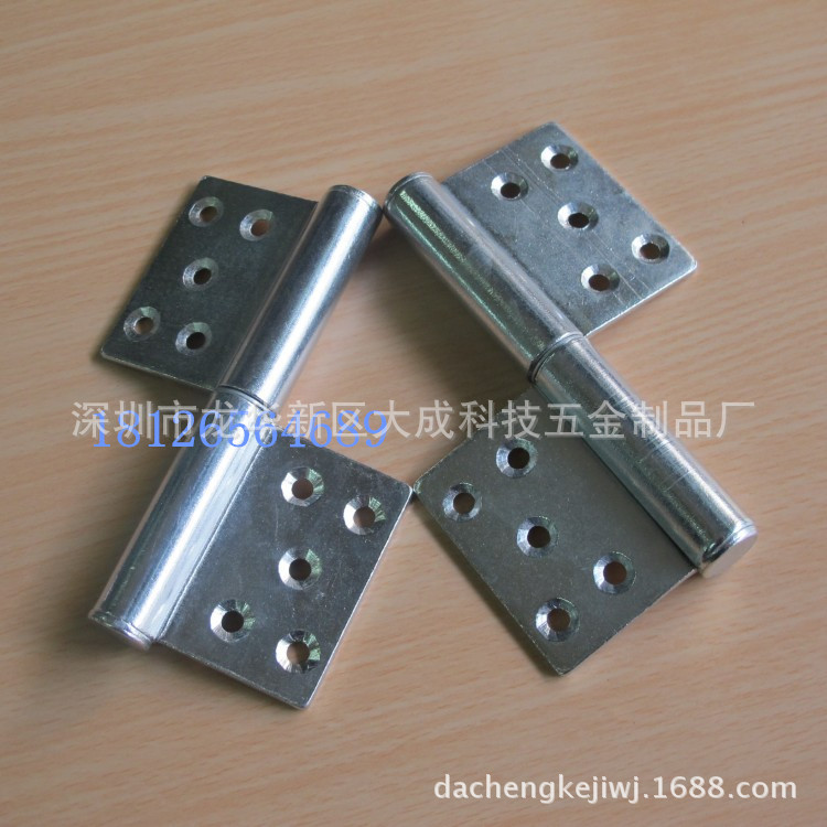 防火門合頁 旗形不銹鐵  脫卸鉸鏈不銹鋼4 4.5 5寸拉絲正品保證示例圖1