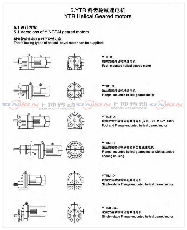 廠家直銷硬齒面 齒輪減速機R17-R127減速比1.3-289.74 扭矩大示例圖7