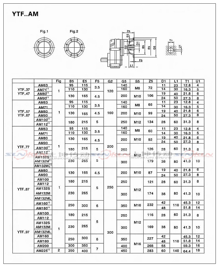 廠家直銷硬齒面齒輪箱 FA37-FA157齒輪減速機 減速箱速比3.77-276示例圖19