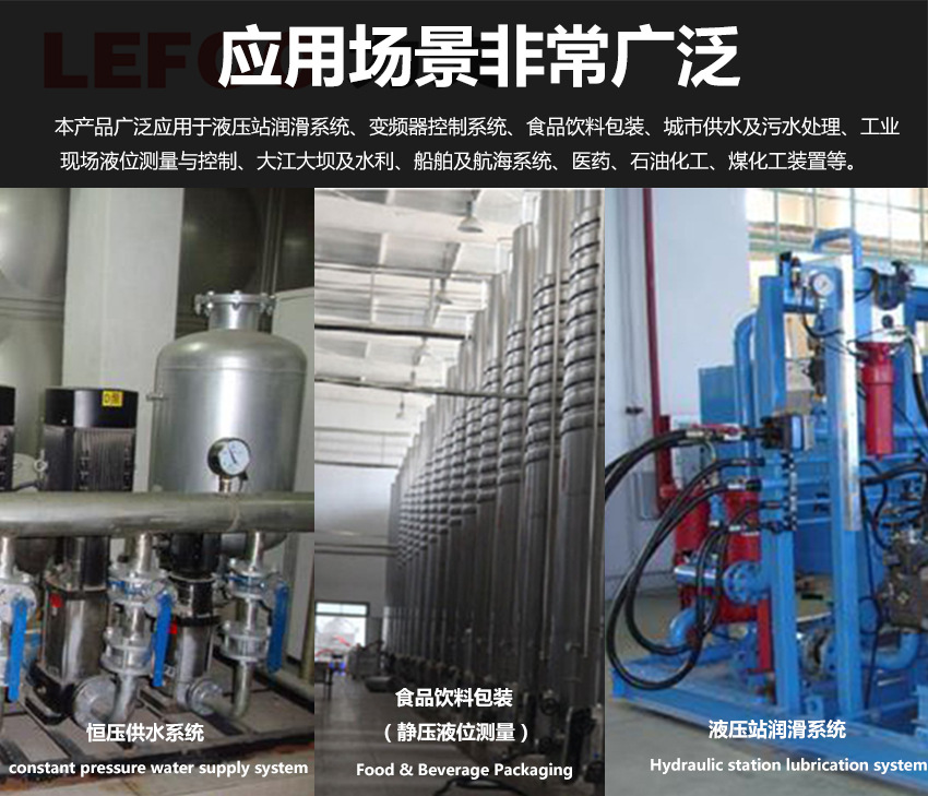 力夫壓差變送器 壓力傳感器水位控制器 液體氣體壓差監(jiān)測 T1500示例圖11