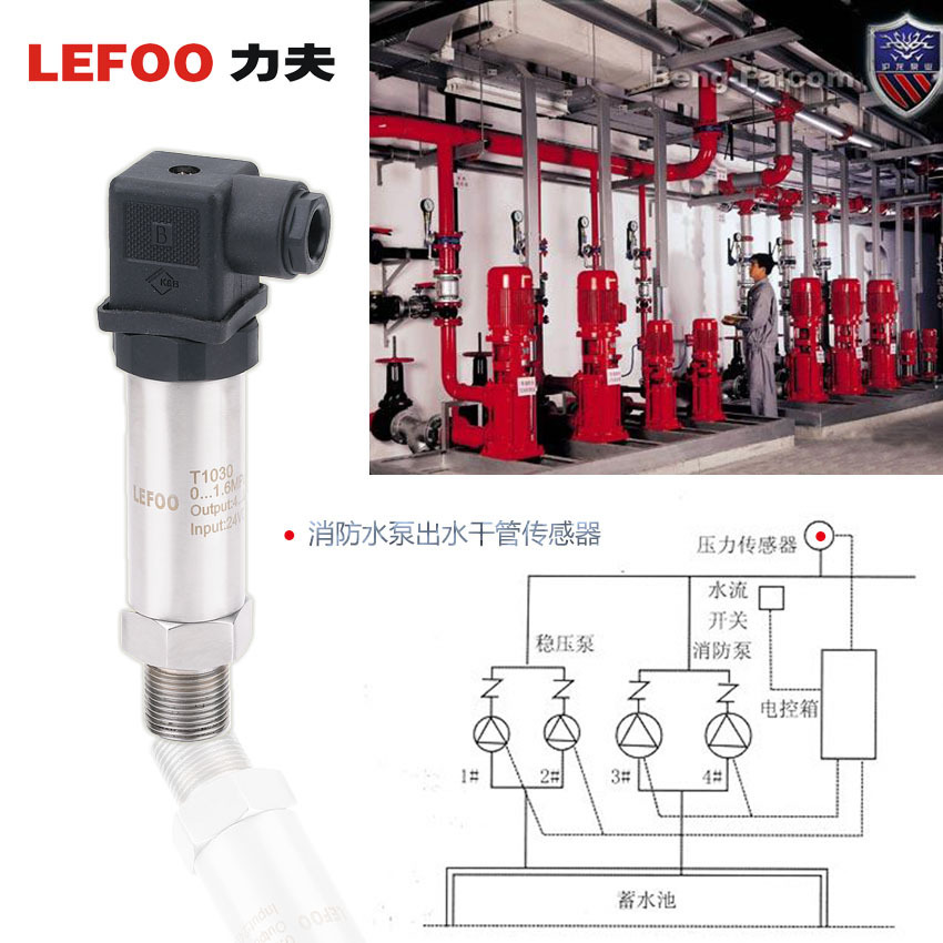 工程機械應變式壓力變送器 液氣壓等流體壓力、管道壓力傳感器示例圖4