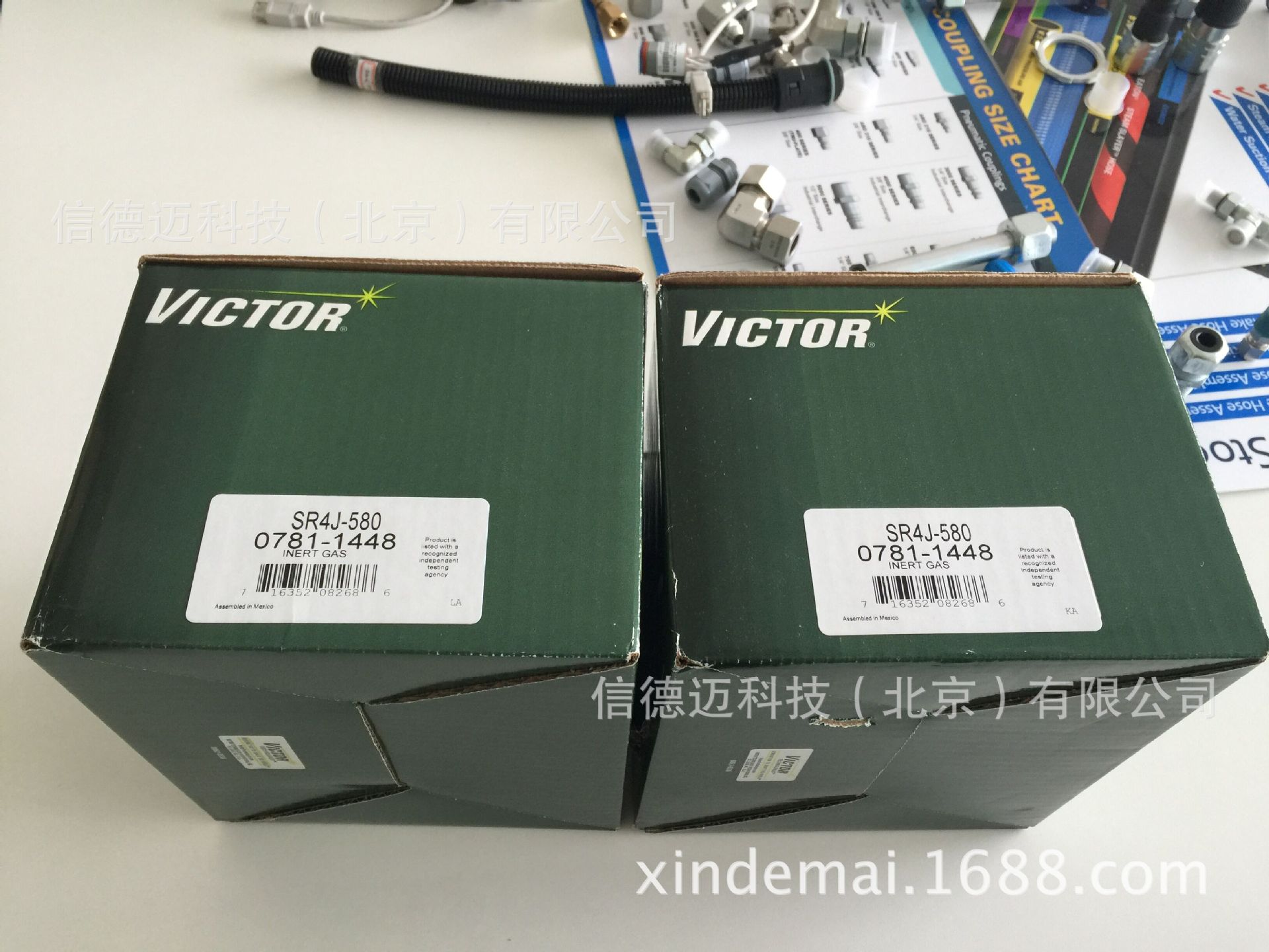 美國Victor氮氣減壓閥SR4J-580示例圖1
