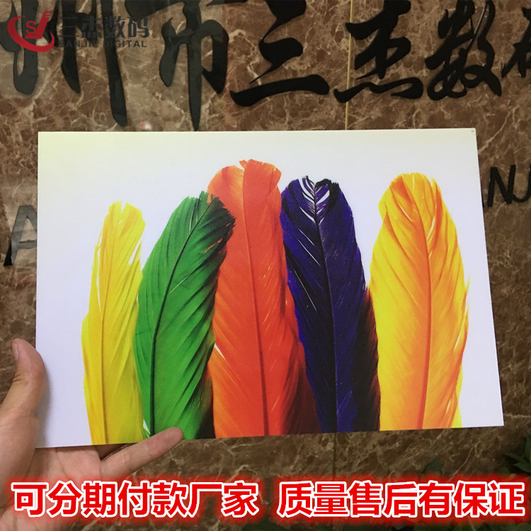 3D裝飾集成吊頂浮雕彩印機/家庭吊頂UV噴繪機竹木纖維板打印機示例圖8