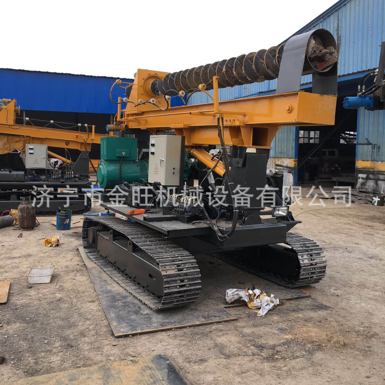 地基長螺旋建筑打樁機廠家 液壓小型旋挖鉆機價格 可定制深度長度示例圖5