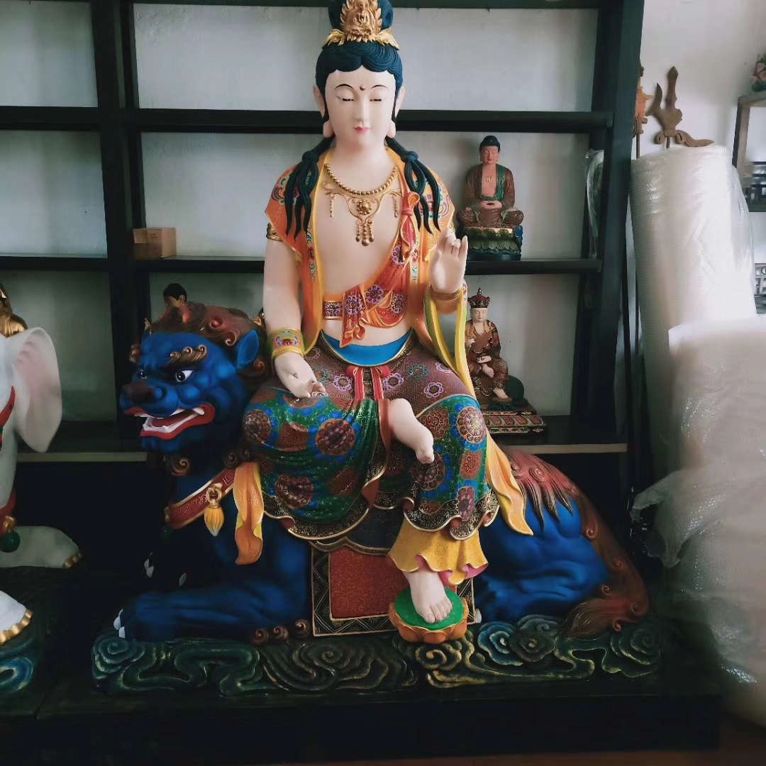 佛像 溫州匯緣佛像廠批發樹脂文殊菩薩佛像 樹脂文殊菩薩佛像 樹脂文殊菩薩佛像