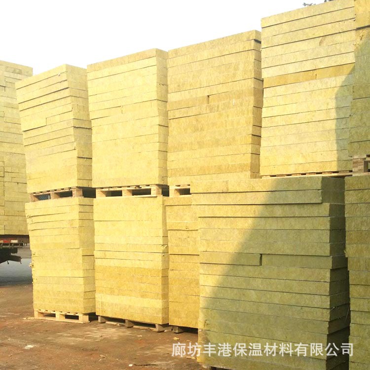 廠家直銷 隔音吊頂用防火巖棉板 外墻專用巖棉復合板示例圖2